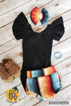 Load image into Gallery viewer, Sunset Serape Bummie/Bow Sets