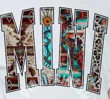Load image into Gallery viewer, Western Mama &amp; Mini Matching Tees
