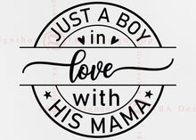 Load image into Gallery viewer, Just A Mama/Just A Boy Matching Tees
