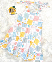 Load image into Gallery viewer, Tie-Strap Ruffled Twirl Dress
