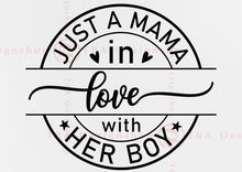 Load image into Gallery viewer, Just A Mama/Just A Boy Matching Tees

