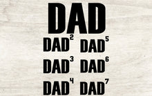 Load image into Gallery viewer, Dad Tees
