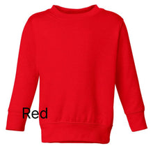 Load image into Gallery viewer, Toddler Chiefs Crew Neck
