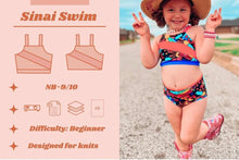 Load image into Gallery viewer, Girl Swim Tops
