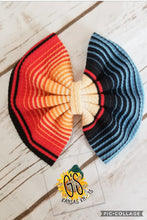Load image into Gallery viewer, Sunset Serape Bows
