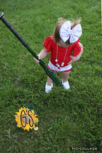 Load image into Gallery viewer, Baseball Stitch Bows
