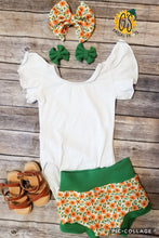 Load image into Gallery viewer, Sunflower Bummie &amp; Bow Set
