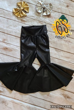 Load image into Gallery viewer, Black Pleather Bells
