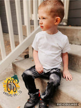 Load image into Gallery viewer, Black Tie Dye Joggers
