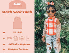Load image into Gallery viewer, Mock Neck Tank
