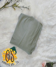 Load image into Gallery viewer, Ribbed Sage Green Tights
