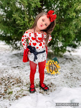 Load image into Gallery viewer, White Lace Bloomers w/ Denim Belt
