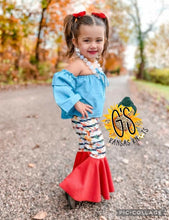 Load image into Gallery viewer, Pumpkin Stripe Bells
