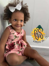 Load image into Gallery viewer, Mauve Floral Anniston Romper
